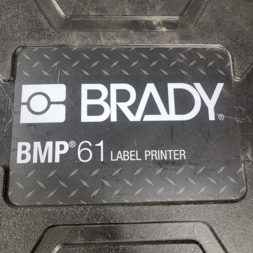 Brady BMP61 Handheld Label Printer Wi-Fi USB Thermal Transfer with Hard Case